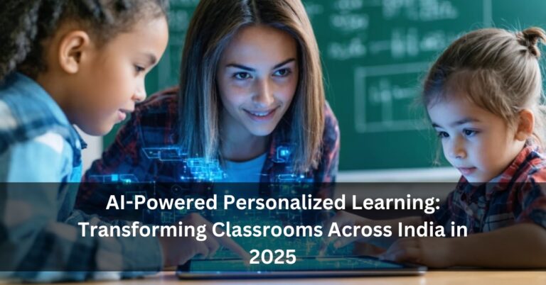 AI-Powered Personalized Learning: Transforming Classrooms Across India in 2025